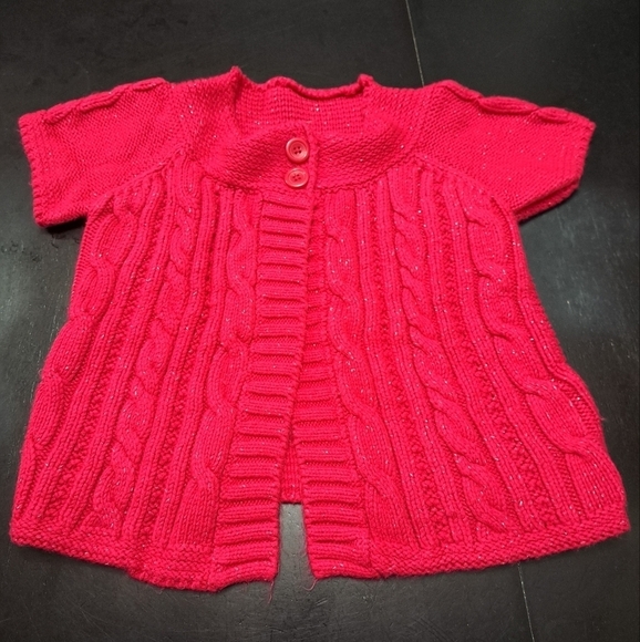 Girl's Open Shrug Sweater  Size 5 - Picture 1 of 11